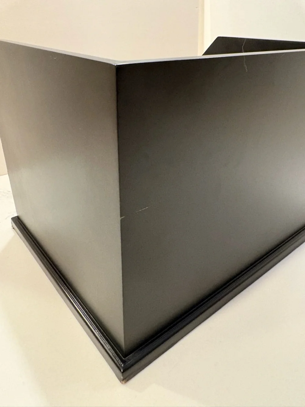 Pottery Barn Bedford Two Drawer Desk Organizer Black Office Storage Organization